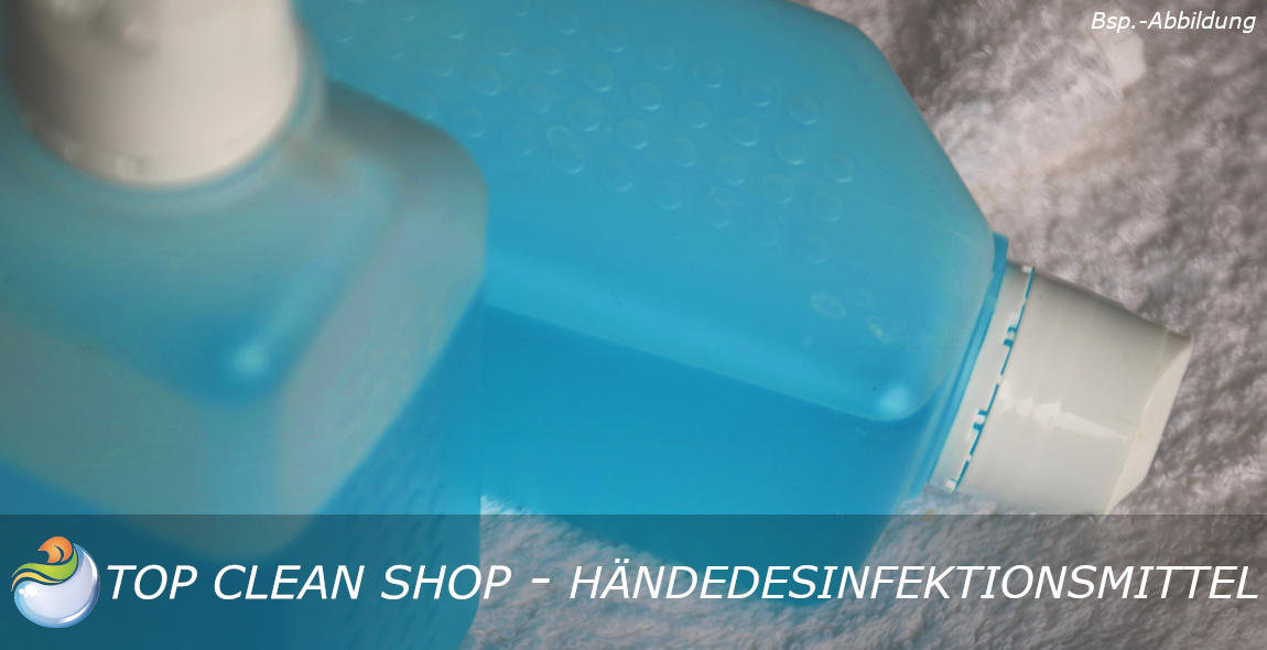 Top Clean Shop jetzt mit Händedesinfektionsmittel