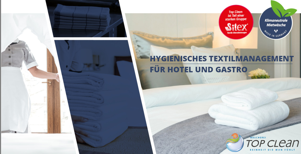 Hygienisches Textilmanagement für Hotel und Gastro