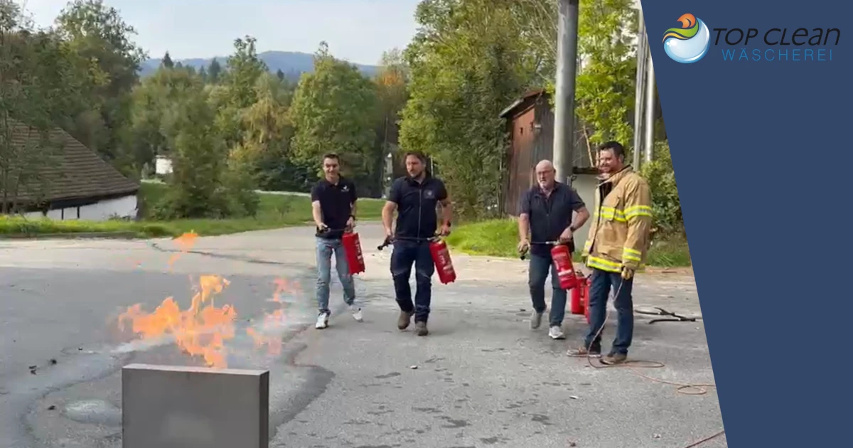 Brandschutz beginnt im Team – Praxisschulung bei Top Clean